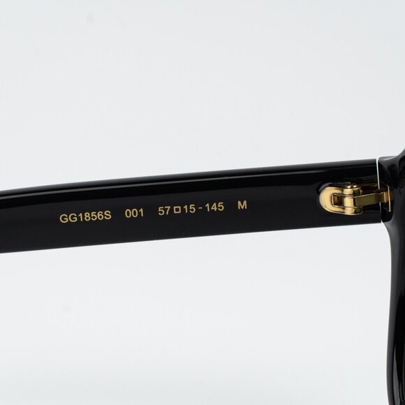 Gucci Men Sunglasses Black Pilot GG1856S 001 NEW AUTHENTIC - Picture 7 of 11